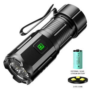 F303 x xte 1080lm 16340 ባትሪ ኤዲክስ መብላት መብራት