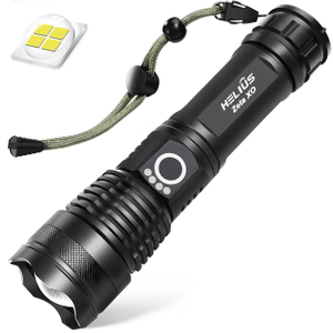 Zeta Xo 26650 የባትሪ ዩኤስቢ እንደገና ሊሞሉ የሚችሉ የ XHP160 አይፒኤክስ67 የውሃ መከላከያ ማገዶ