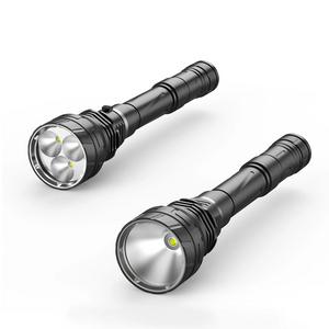 LO-133 铝合金可拆卸延长电池管潜水手电筒