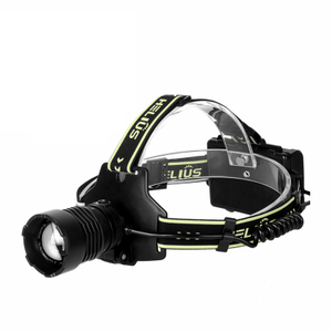 Helius H10持續可縮放的USB可充電鋁合金LED頭燈